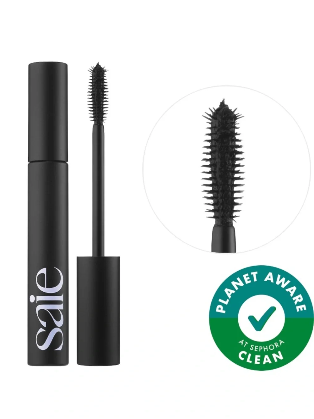 Saie Full-Coverage Mascara-Mascara 101 Lengthening and Lifting-Black BNIB